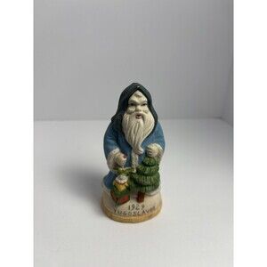 Vintage Old World Hand Painted Santas Around The World - 1929 Yugoslavia
